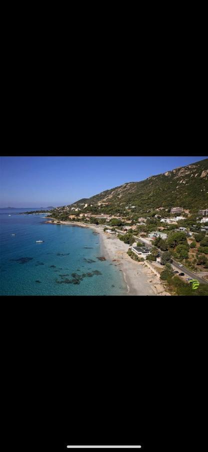 Ajaccio Magnifique T2 37M2 Centre Ville Vue Mer Au Bord De La Plage Neuf 4 Couchages Balcon Parking Prive Ferme Clim Wifi Екстер'єр фото